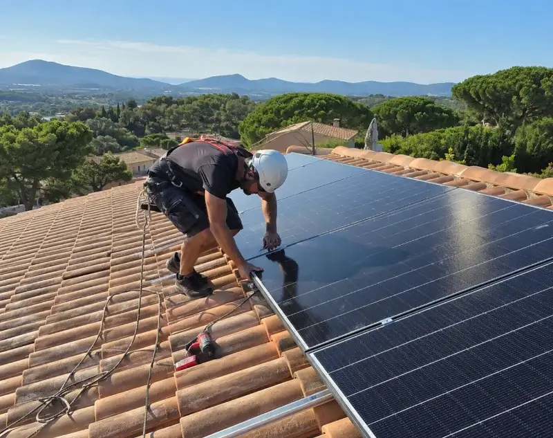 Installateur panneaux solaires Val-de-Livenne — pose photovoltaïque sur toiture
